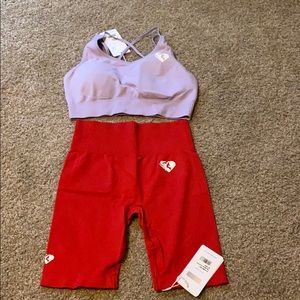 Women’s Best power seamless Shorts and top